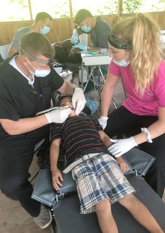 doctors treating patient in guatemala